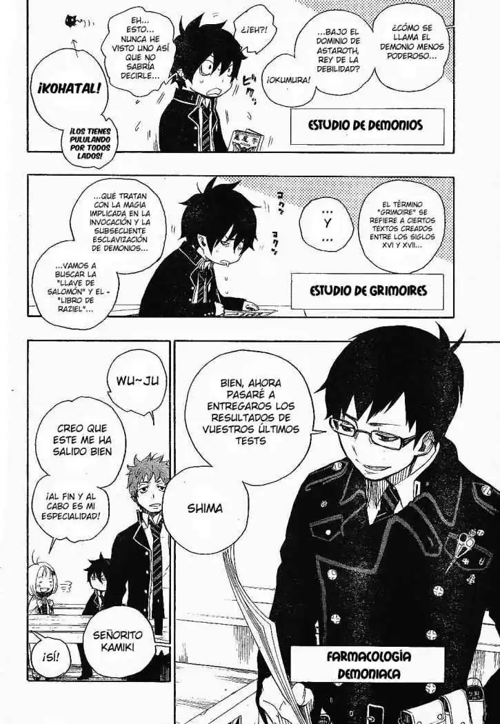 Página 9 — Capítulo 4 de Ao no Exorcist
