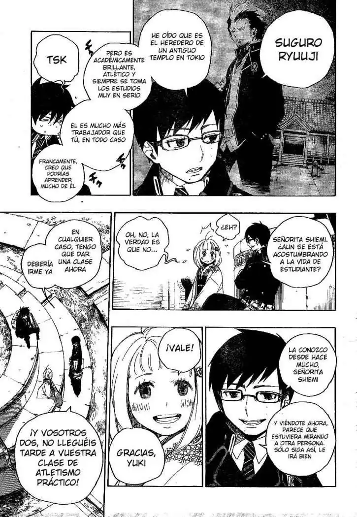 Página 14 — Capítulo 4 de Ao no Exorcist