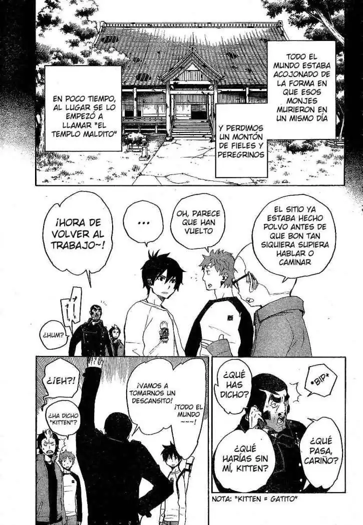 Página 28 — Capítulo 4 de Ao no Exorcist