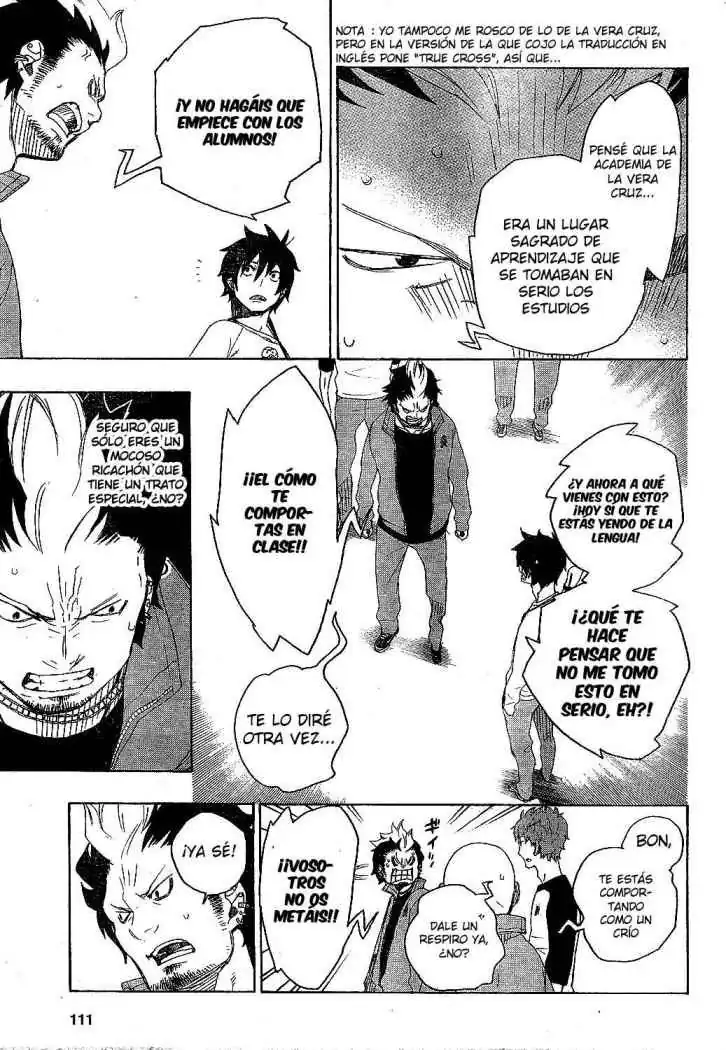 Página 30 — Capítulo 4 de Ao no Exorcist