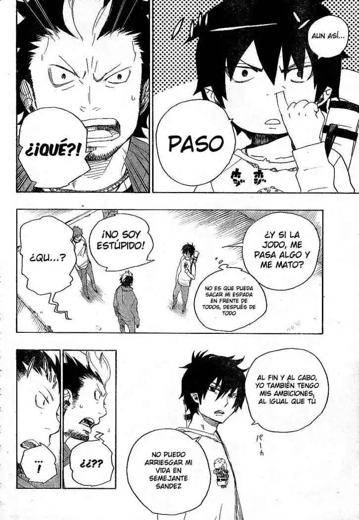 Página 33 — Capítulo 4 de Ao no Exorcist
