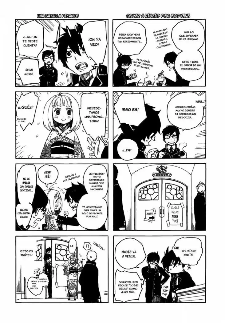 Página 54 — Capítulo 4 de Ao no Exorcist