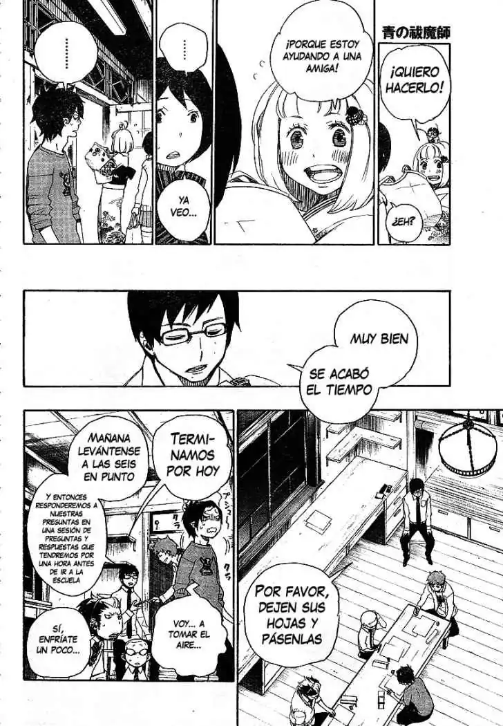 Página 23 — Capítulo 5 de Ao no Exorcist