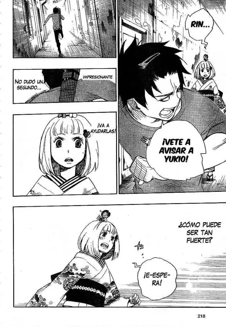 Página 33 — Capítulo 5 de Ao no Exorcist
