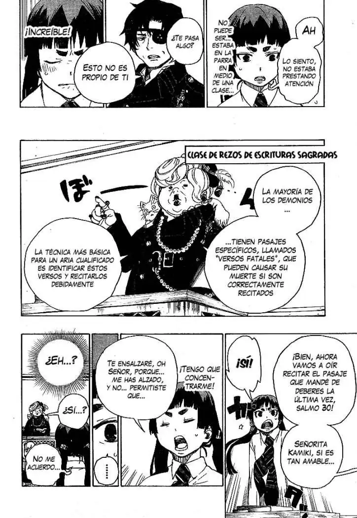 Página 12 — Capítulo 6 de Ao no Exorcist