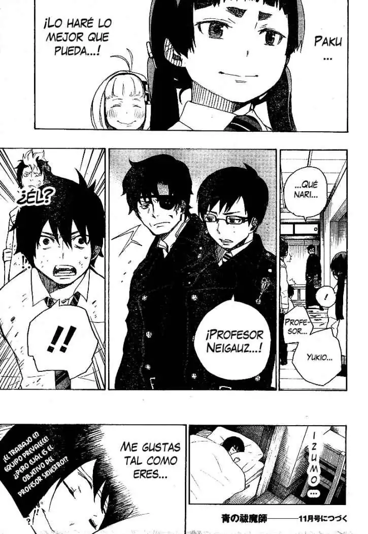 Página 47 — Capítulo 6 de Ao no Exorcist