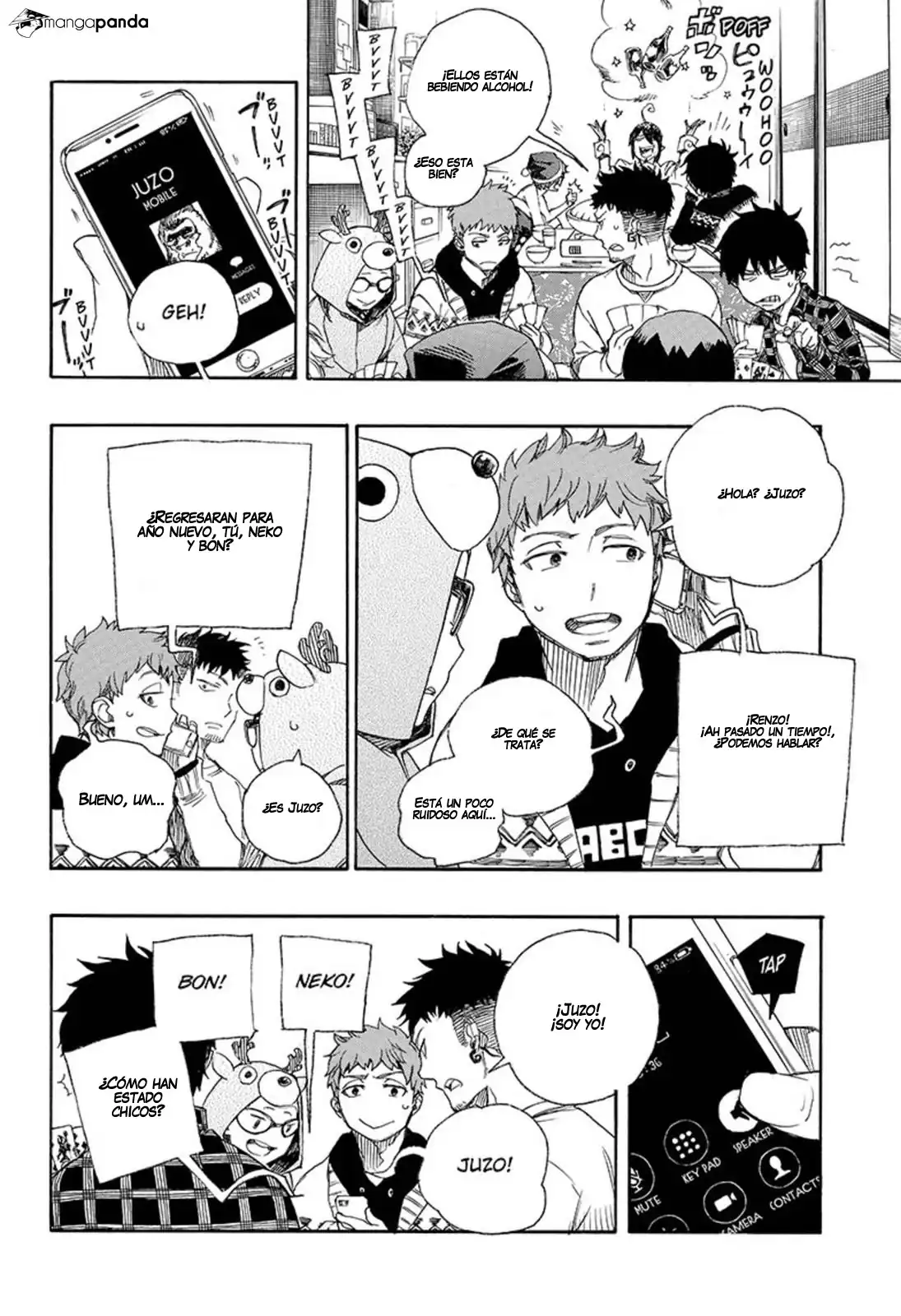 Página 10 — Capítulo 89 de Ao no Exorcist