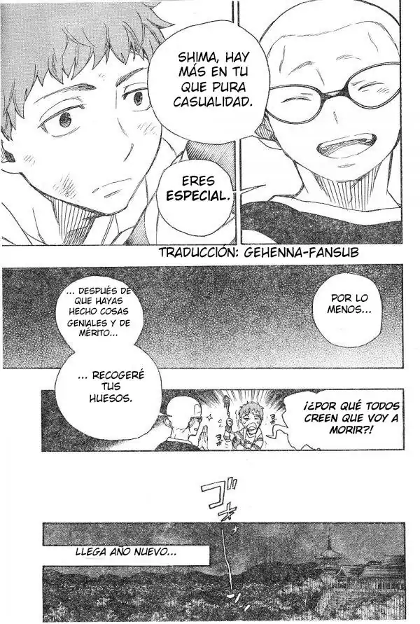 Página 27 — Capítulo 90 de Ao no Exorcist