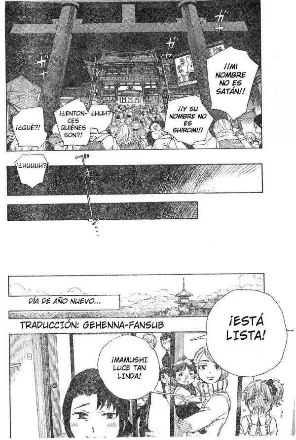 Página 34 — Capítulo 90 de Ao no Exorcist