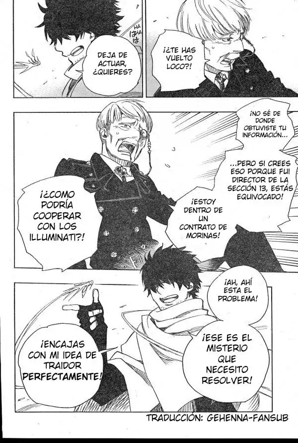 Página 14 — Capítulo 91 de Ao no Exorcist