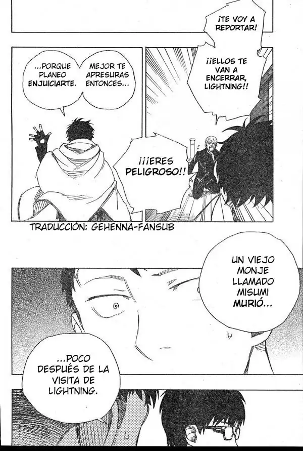 Página 18 — Capítulo 91 de Ao no Exorcist