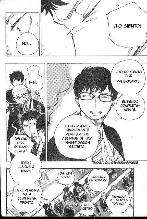 Página 20 — Capítulo 91 de Ao no Exorcist