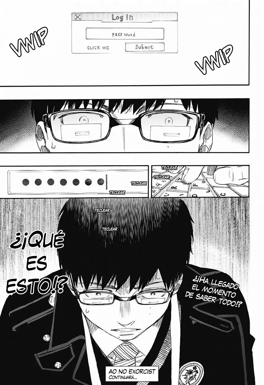 Página 34 — Capítulo 92 de Ao no Exorcist