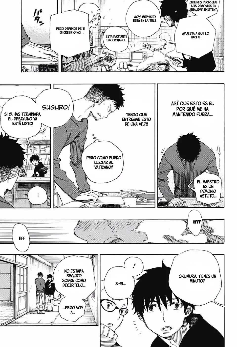 Página 31 — Capítulo 93 de Ao no Exorcist