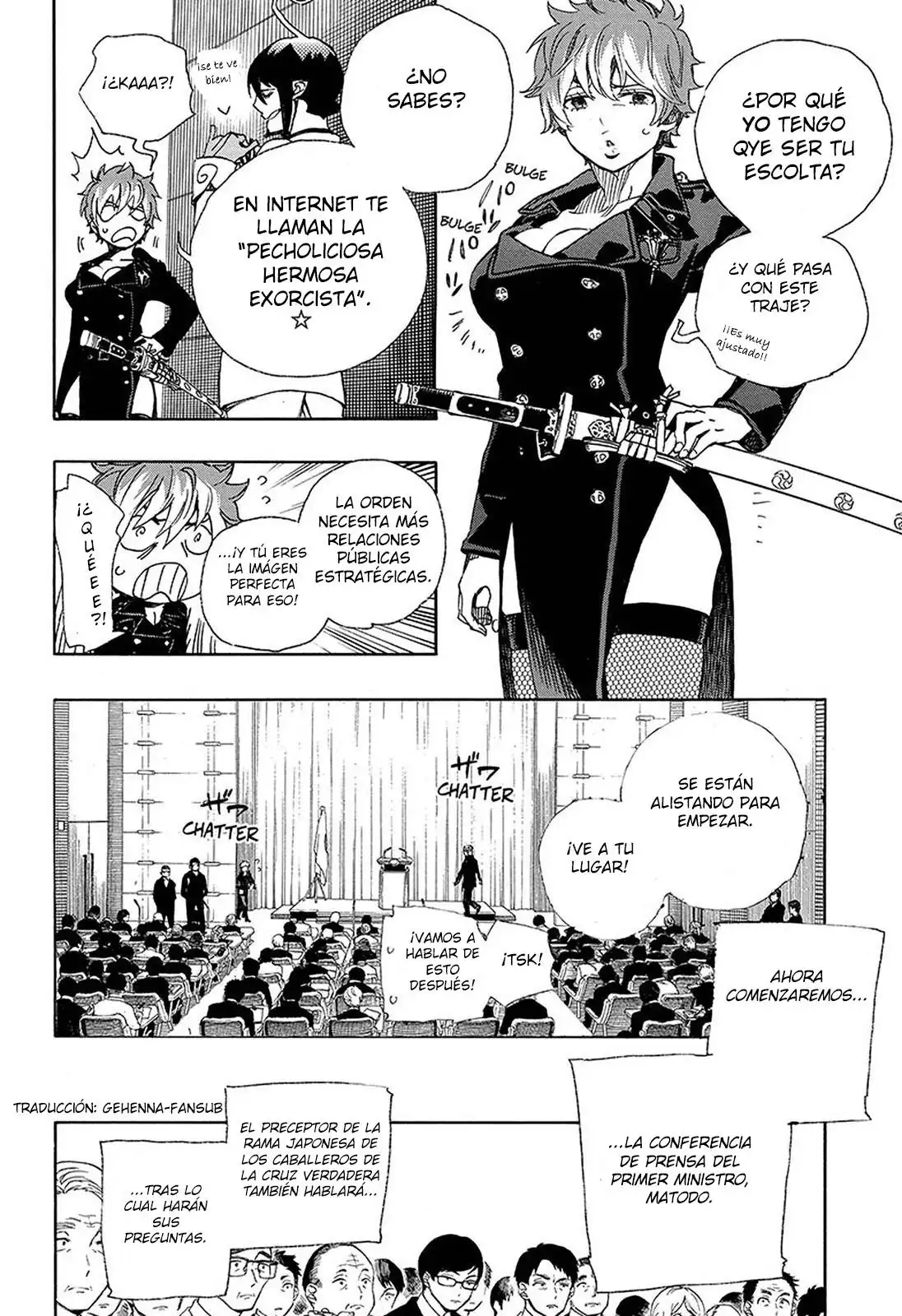 Página 13 — Capítulo 94 de Ao no Exorcist