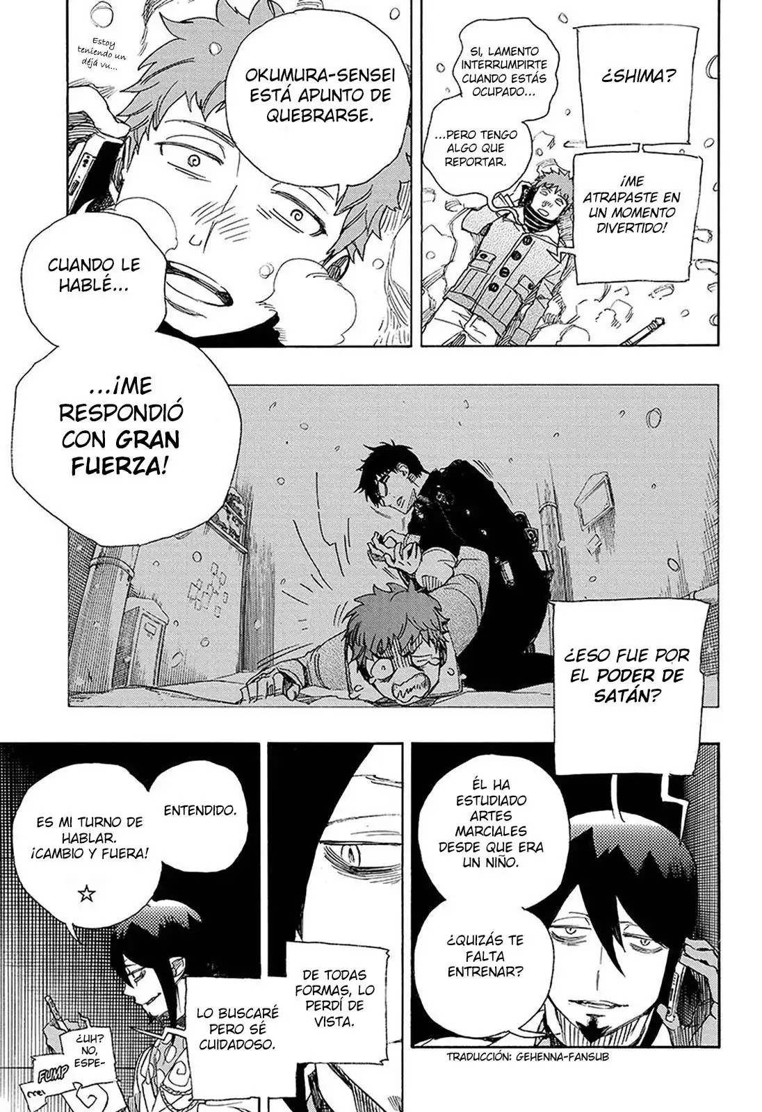 Página 16 — Capítulo 94 de Ao no Exorcist