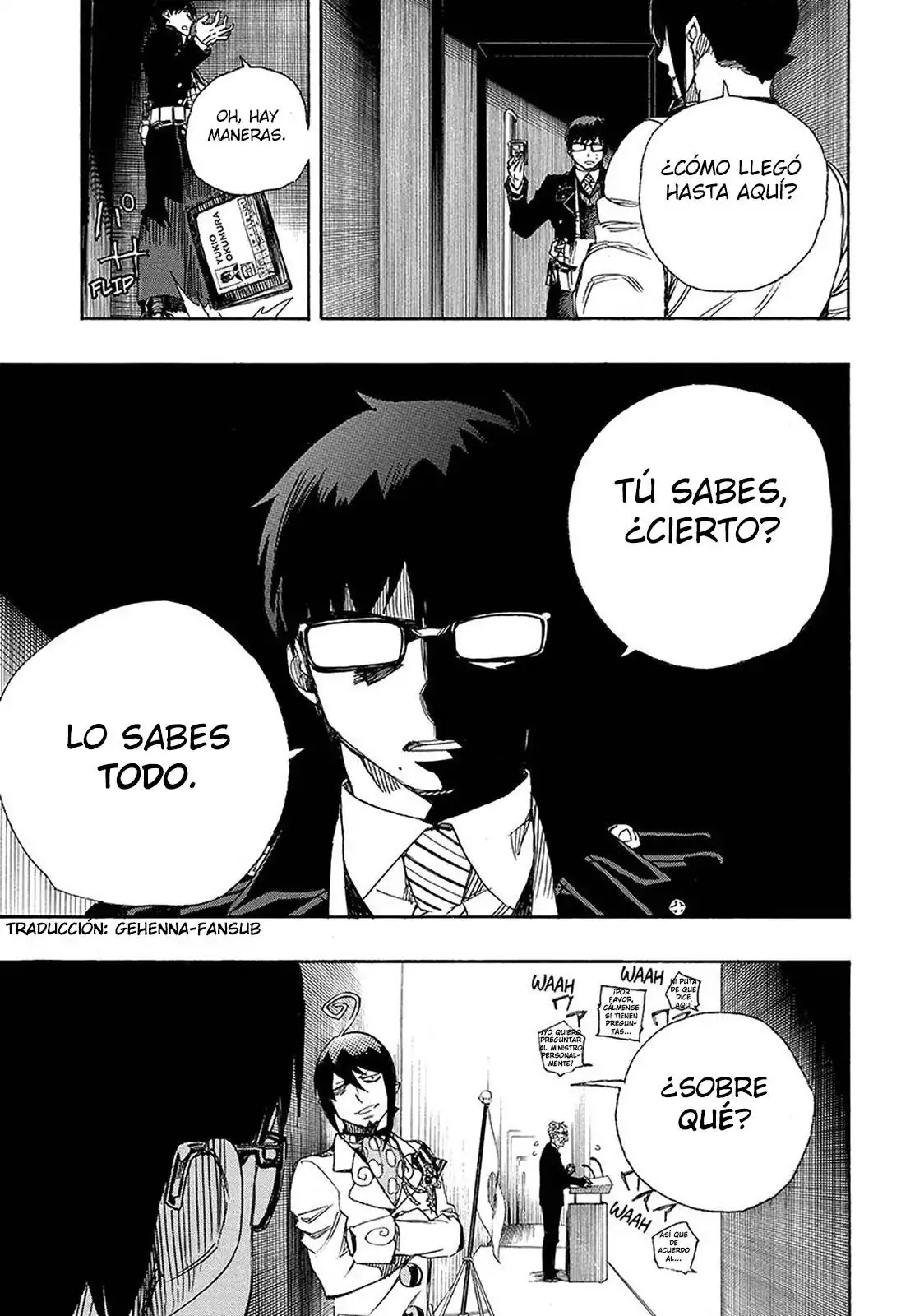 Página 18 — Capítulo 94 de Ao no Exorcist