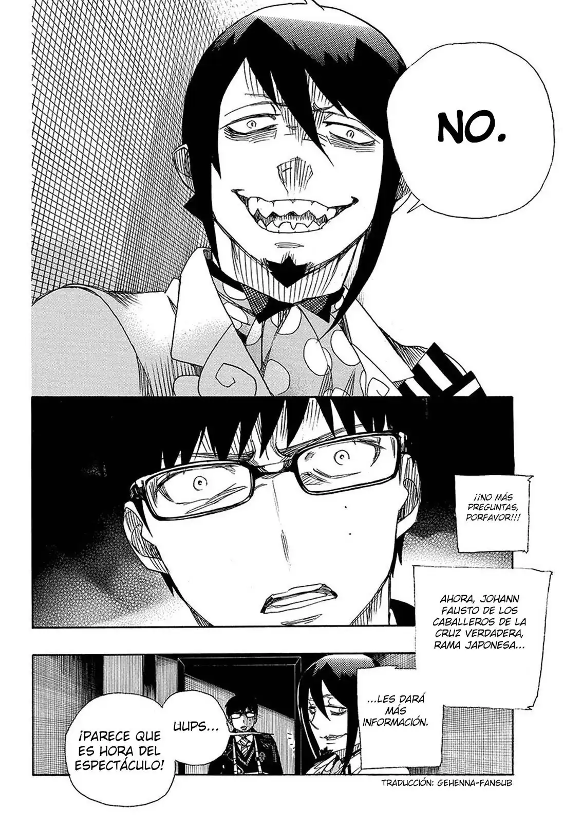 Página 21 — Capítulo 94 de Ao no Exorcist
