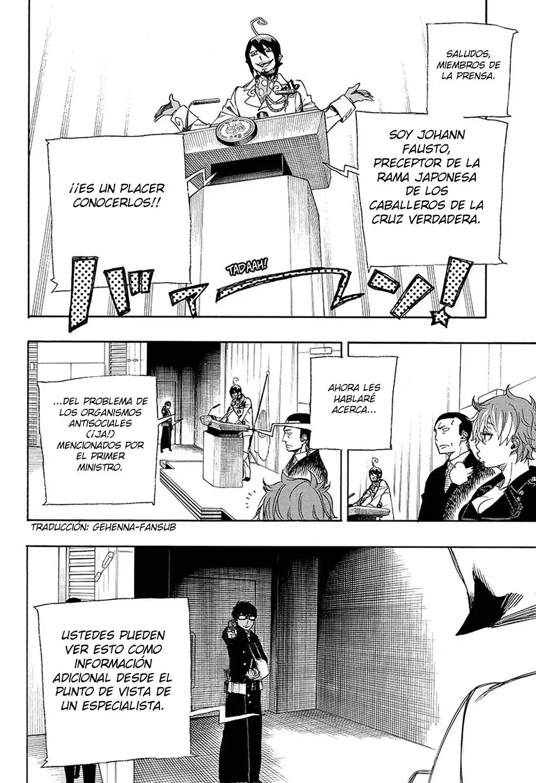 Página 23 — Capítulo 94 de Ao no Exorcist