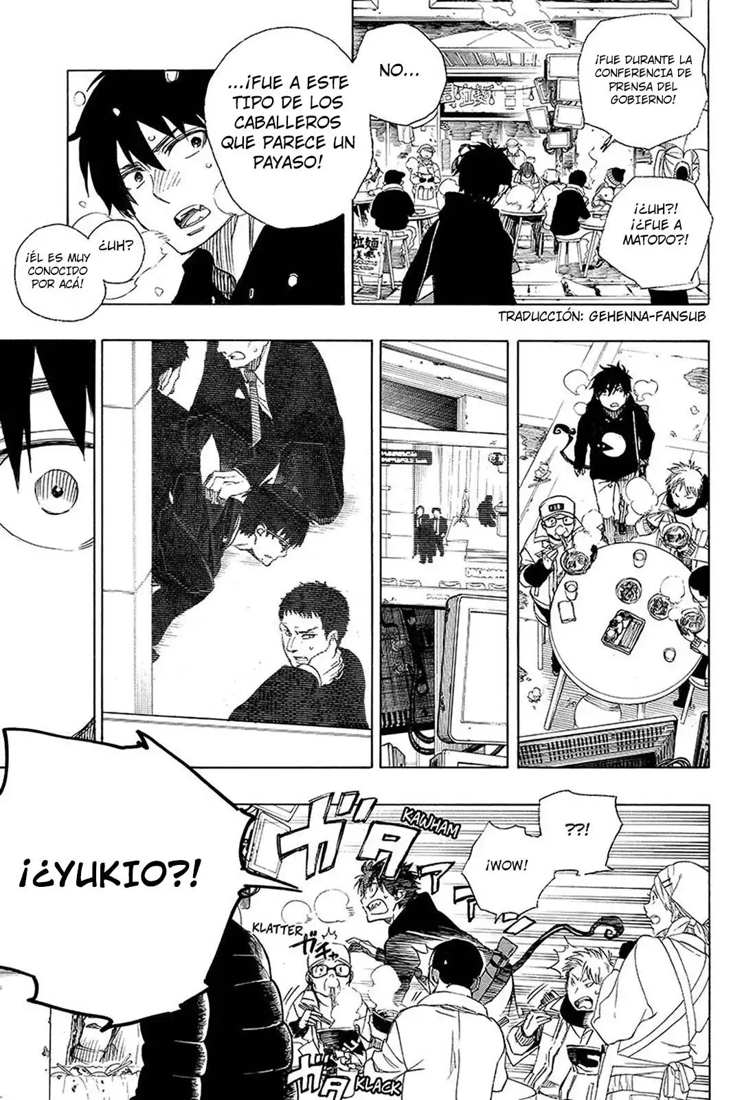 Página 28 — Capítulo 94 de Ao no Exorcist