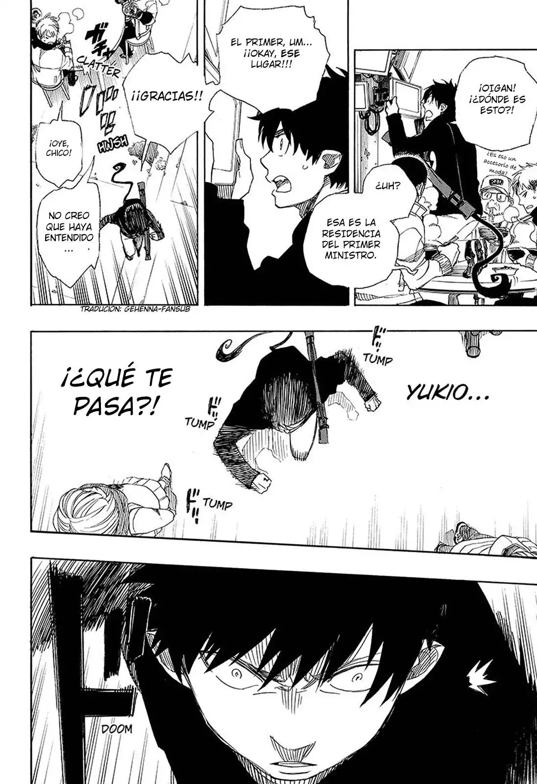 Página 31 — Capítulo 94 de Ao no Exorcist