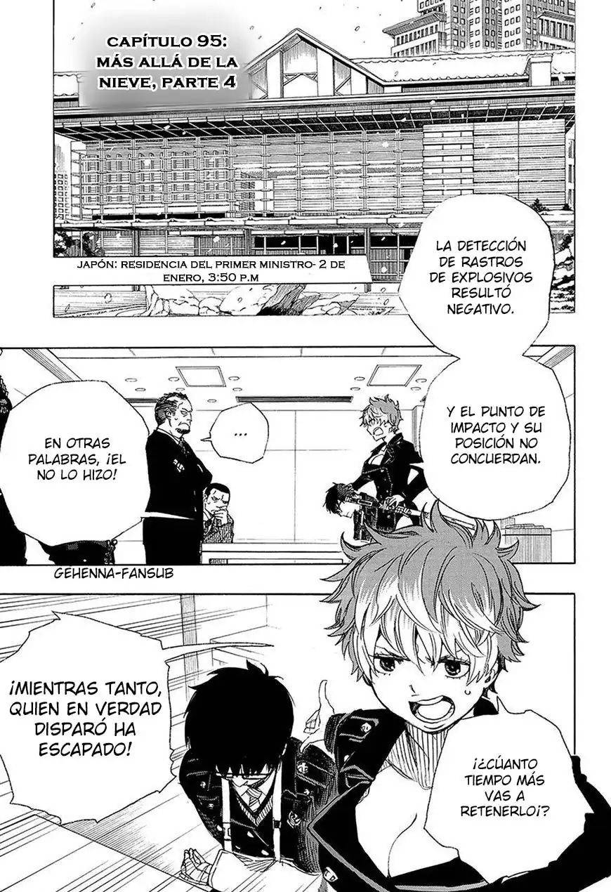 Página 1 — Capítulo 95 de Ao no Exorcist