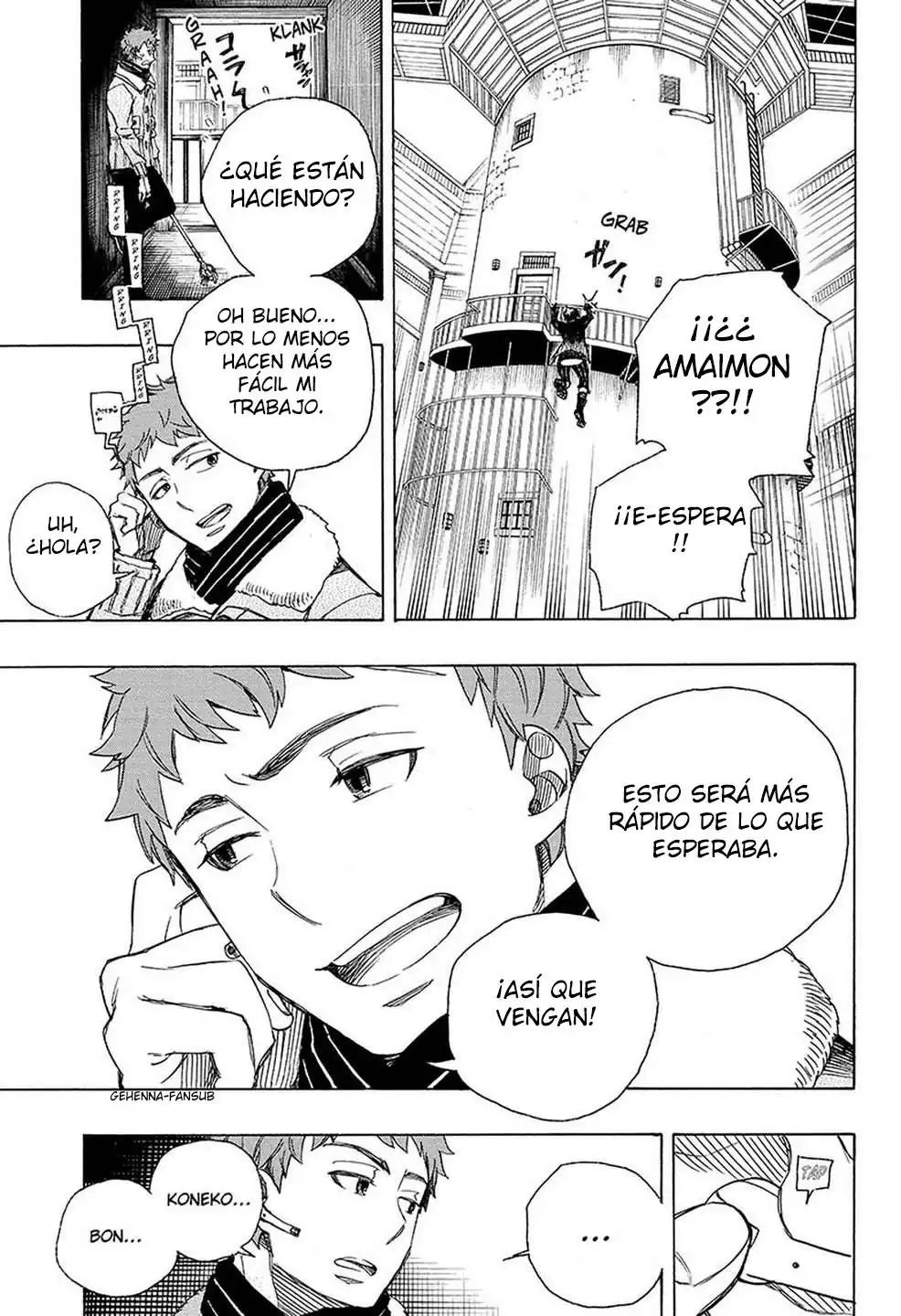 Página 8 — Capítulo 96 de Ao no Exorcist