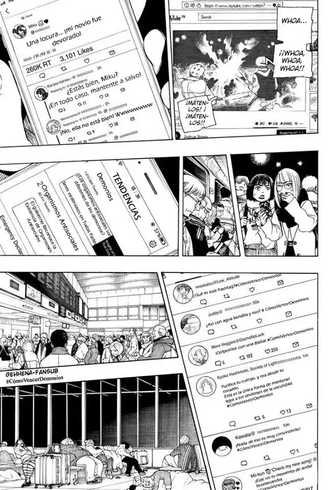 Página 11 — Capítulo 99 de Ao no Exorcist