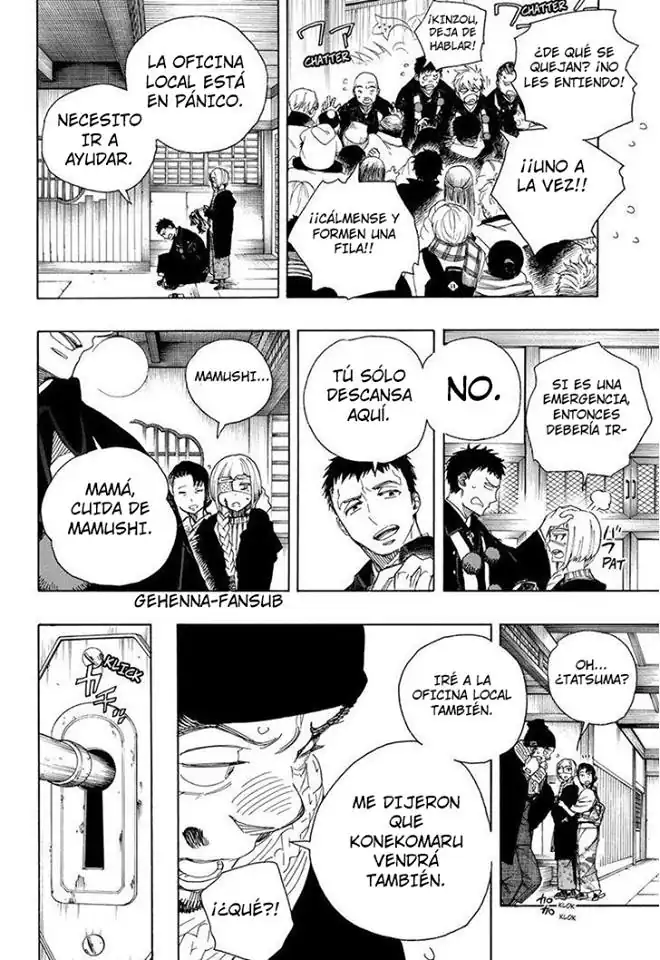 Página 18 — Capítulo 99 de Ao no Exorcist