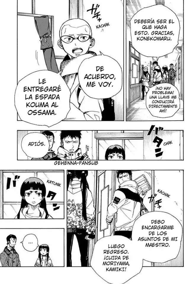 Página 19 — Capítulo 99 de Ao no Exorcist