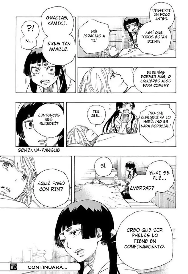 Página 21 — Capítulo 99 de Ao no Exorcist
