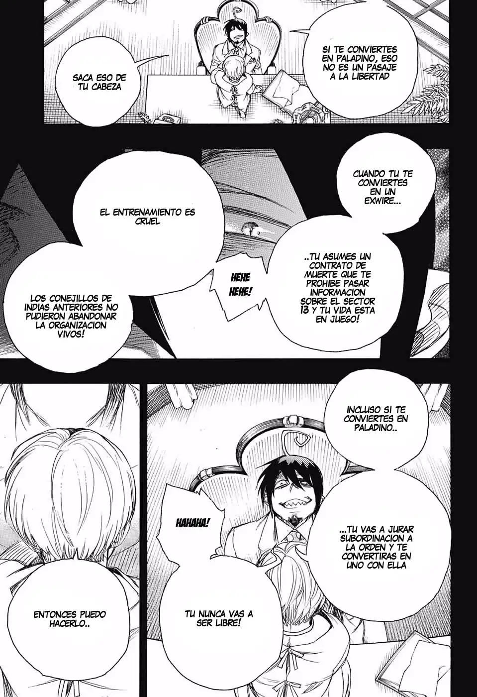 Página 23 — Capítulo 101 de Ao no Exorcist