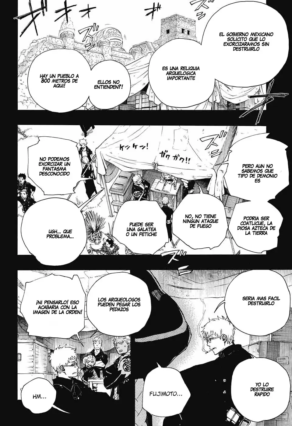 Página 14 — Capítulo 103 de Ao no Exorcist