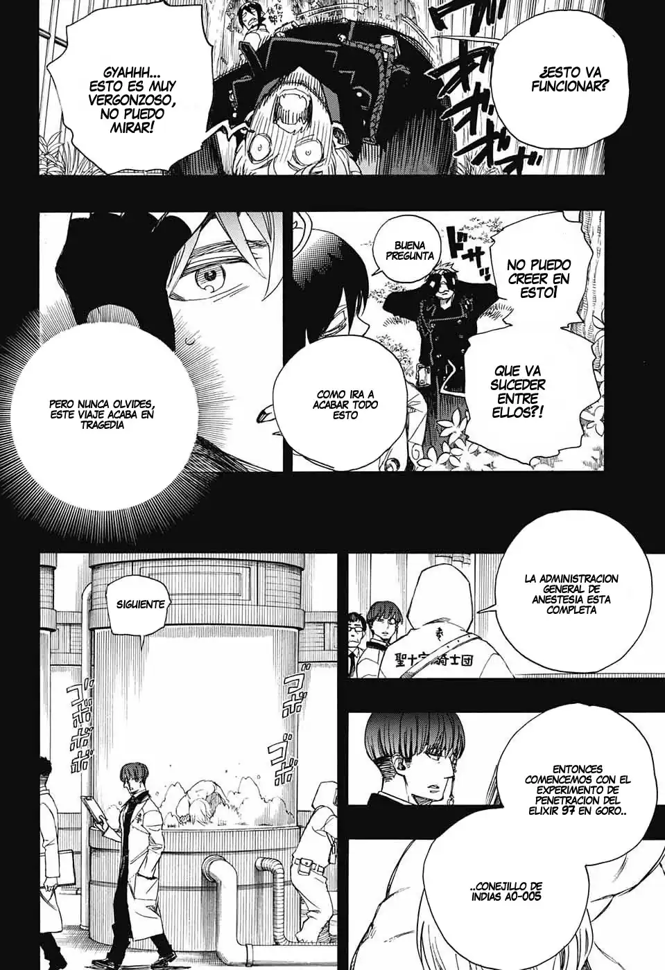 Página 34 — Capítulo 103 de Ao no Exorcist