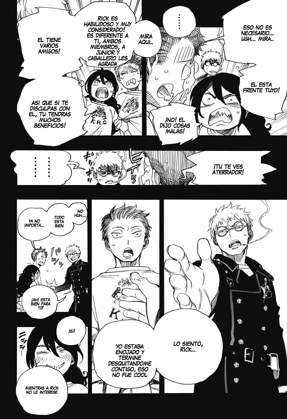 Página 18 — Capítulo 104 de Ao no Exorcist