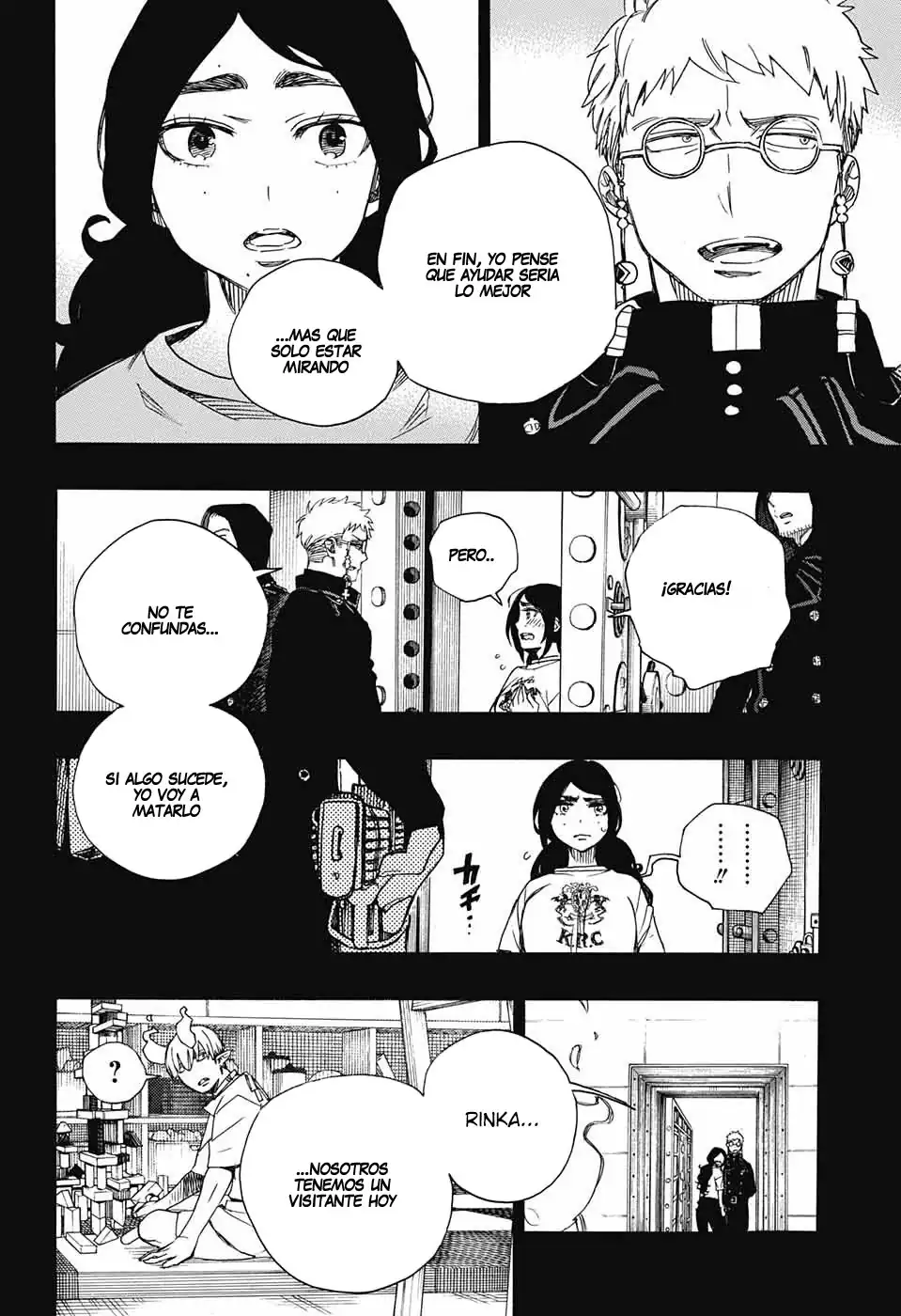 Página 25 — Capítulo 105 de Ao no Exorcist