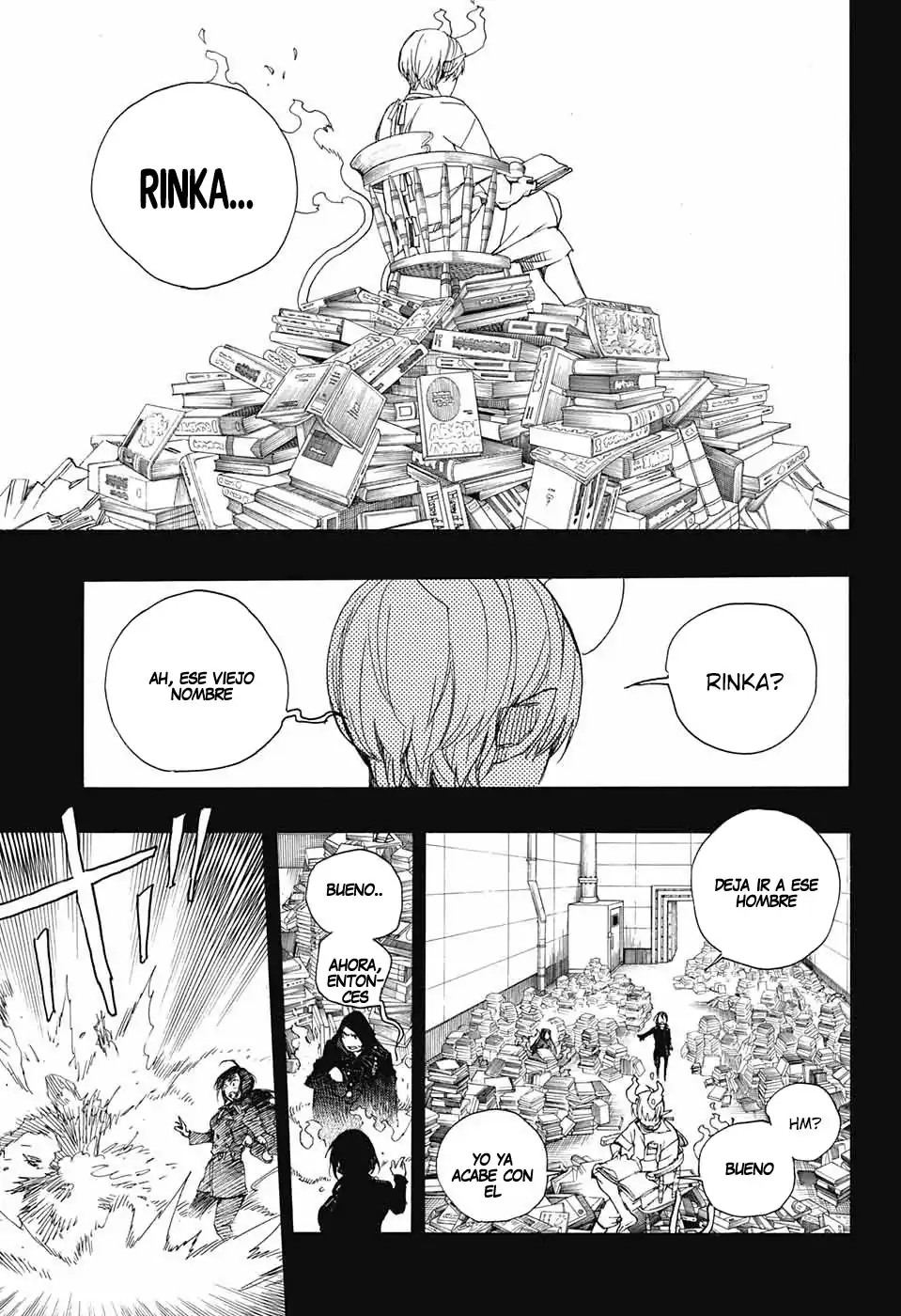 Página 34 — Capítulo 105 de Ao no Exorcist