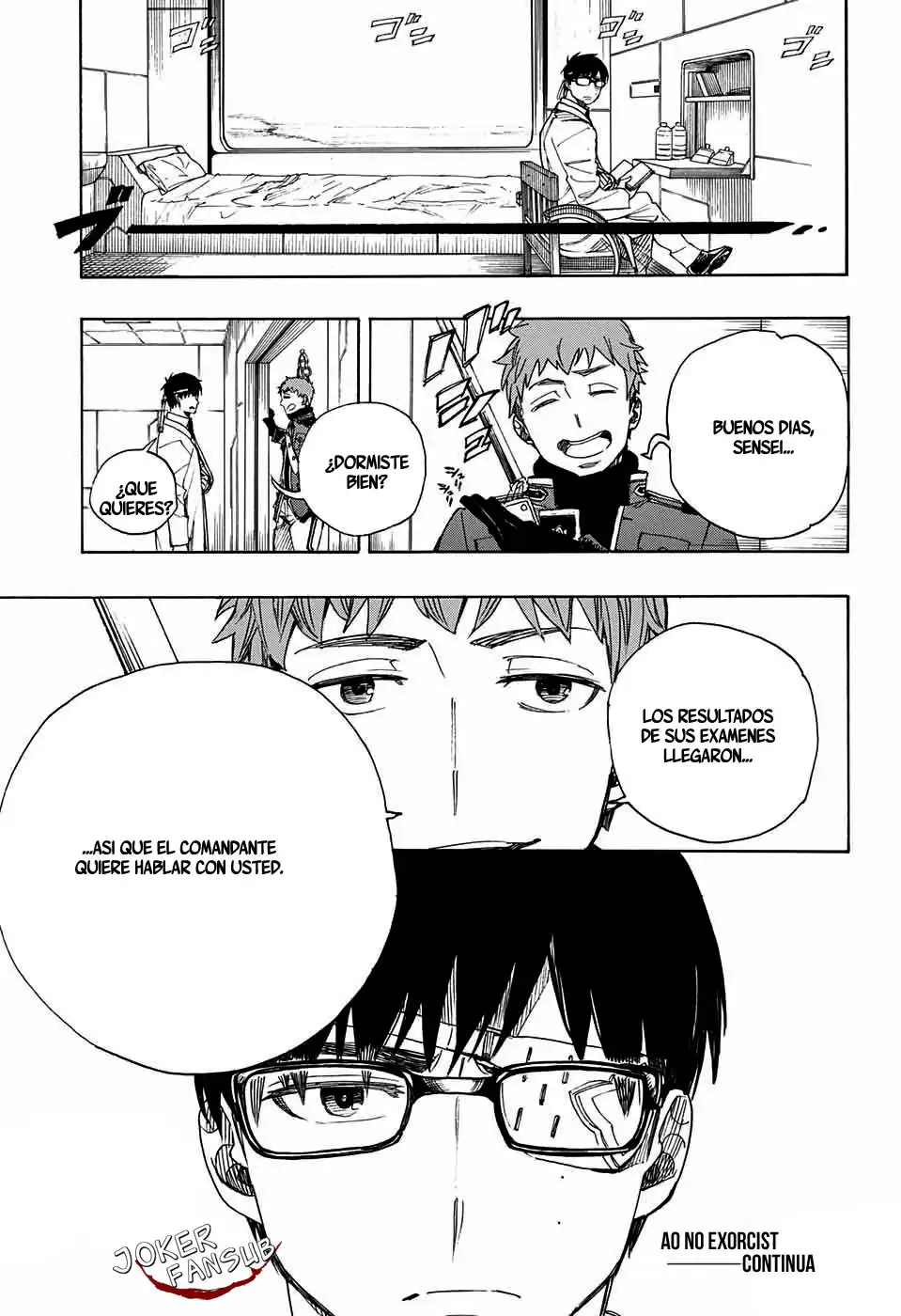 Página 34 — Capítulo 109 de Ao no Exorcist
