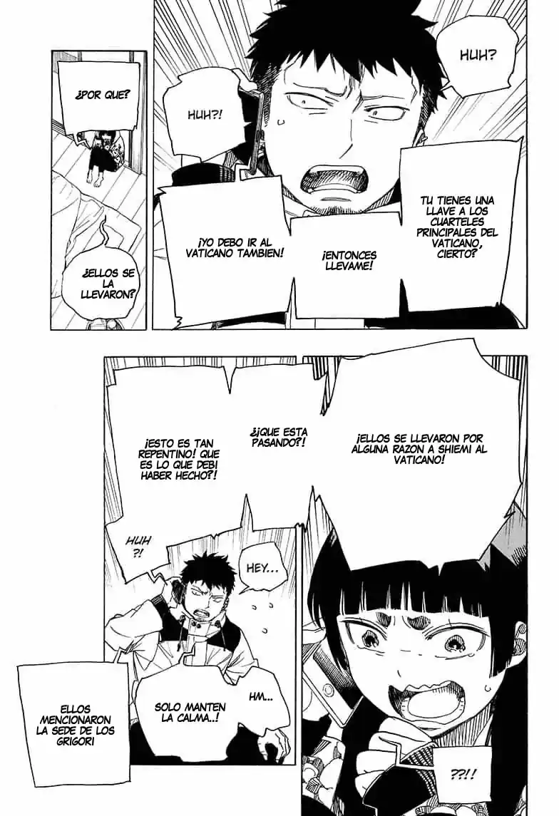 Página 21 — Capítulo 110 de Ao no Exorcist