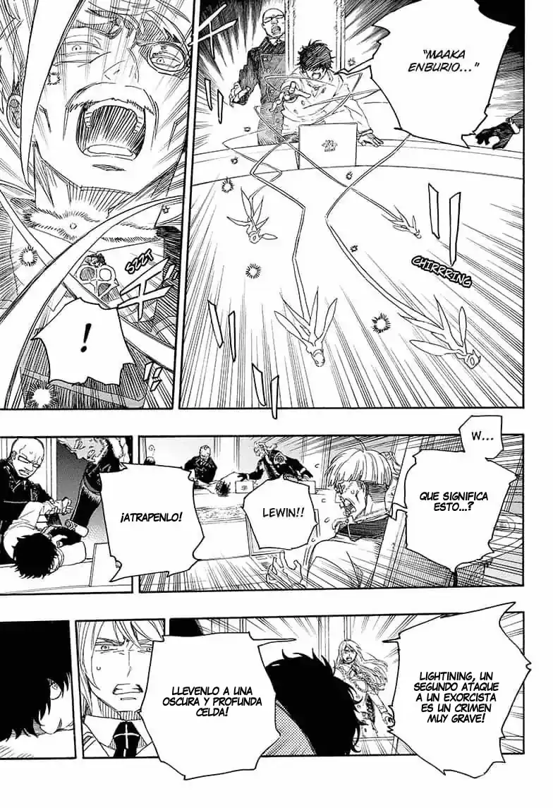 Página 33 — Capítulo 110 de Ao no Exorcist