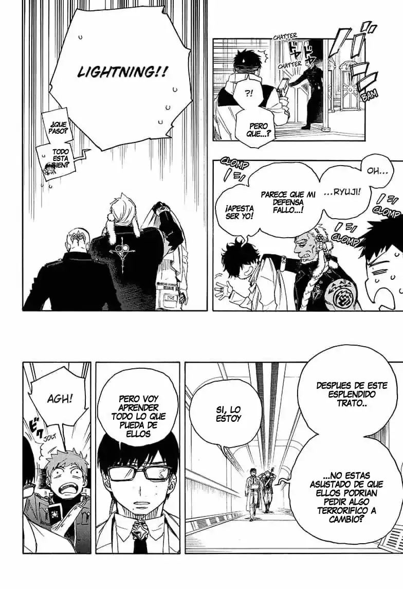Página 34 — Capítulo 110 de Ao no Exorcist