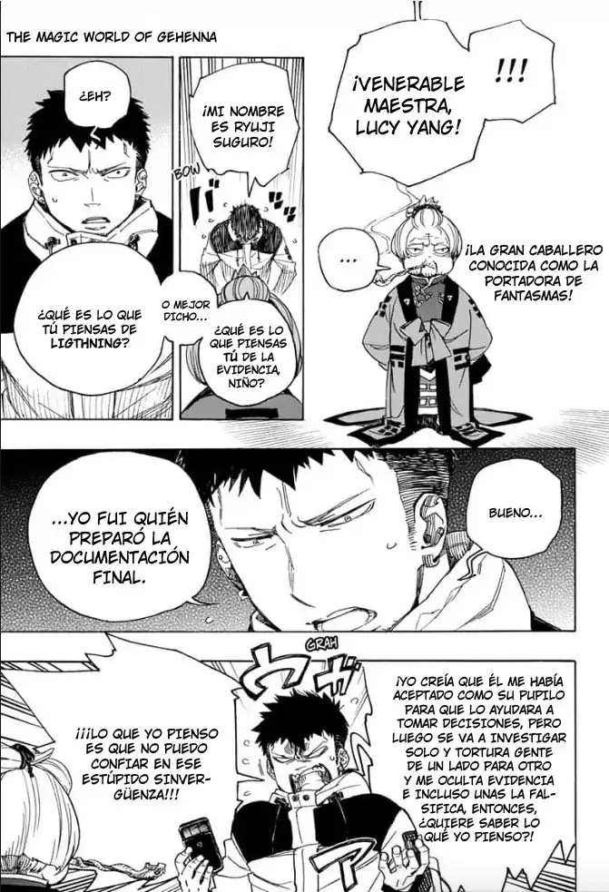Página 10 — Capítulo 111 de Ao no Exorcist