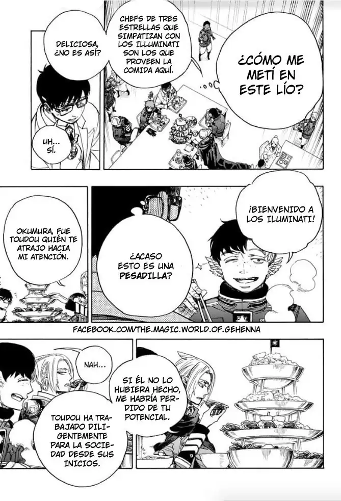 Página 22 — Capítulo 111 de Ao no Exorcist