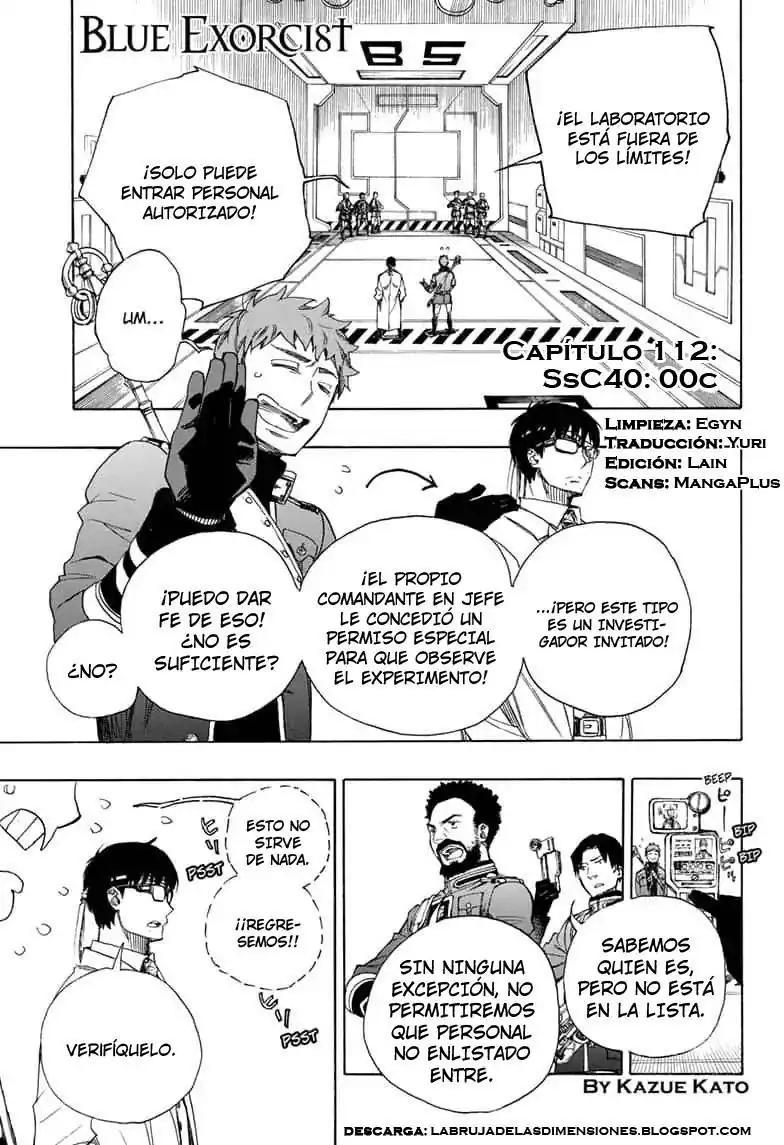 Página 2 — Capítulo 112 de Ao no Exorcist