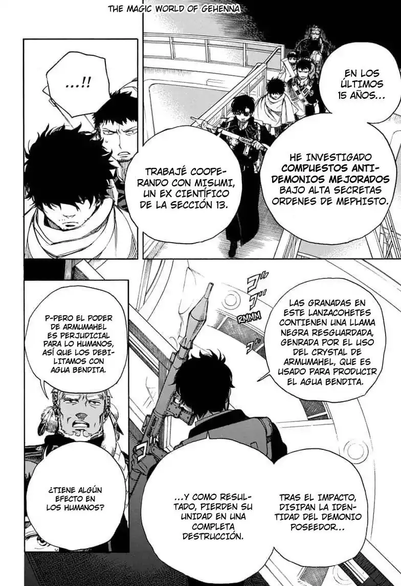 Página 23 — Capítulo 112 de Ao no Exorcist