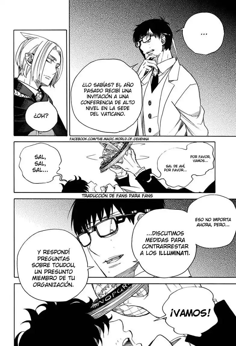 Página 14 — Capítulo 113 de Ao no Exorcist