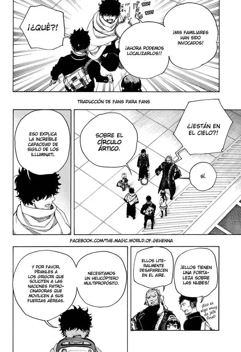 Página 22 — Capítulo 113 de Ao no Exorcist