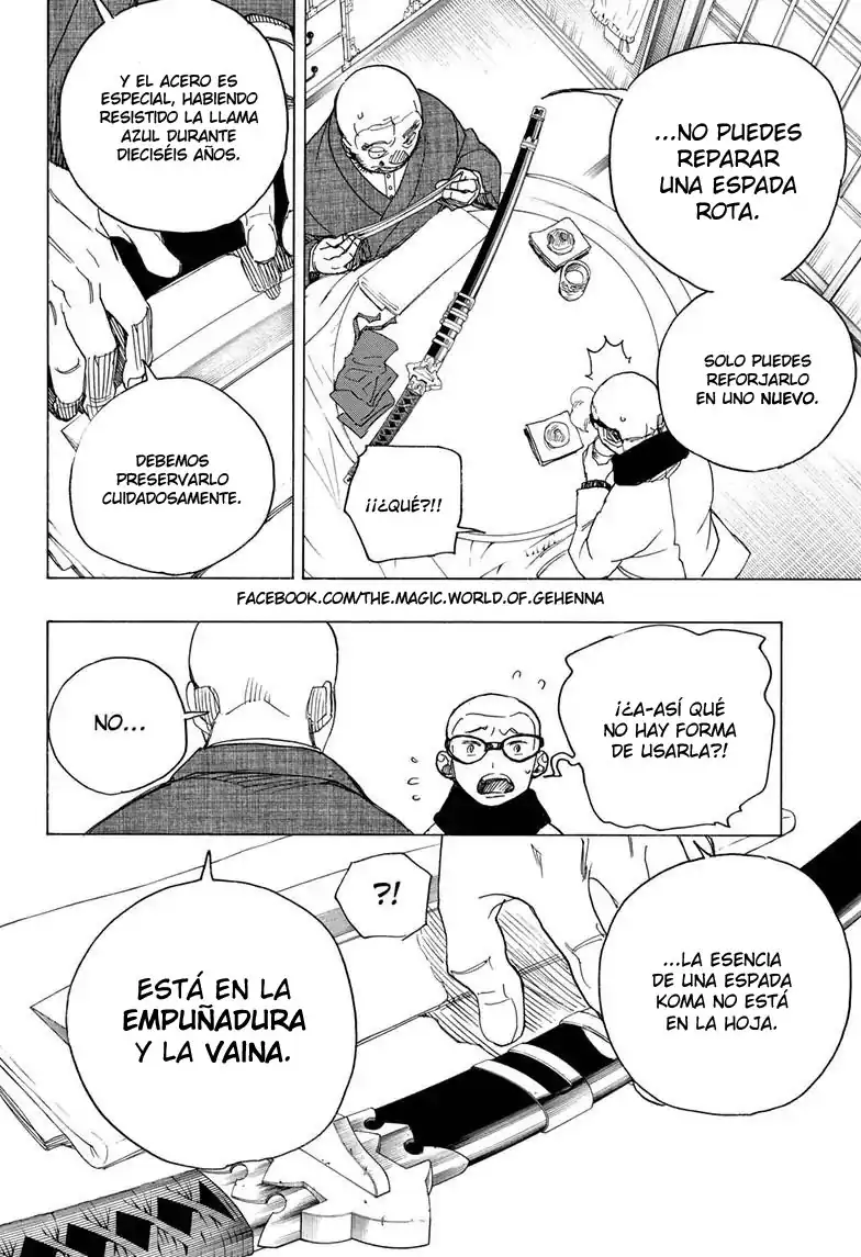 Página 30 — Capítulo 113 de Ao no Exorcist