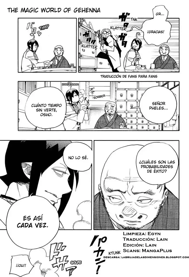 Página 33 — Capítulo 113 de Ao no Exorcist