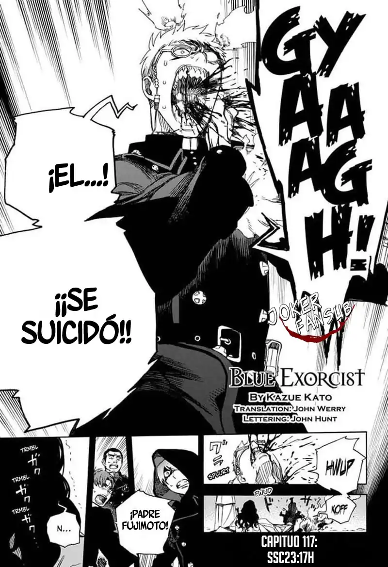 Página 1 — Capítulo 117 de Ao no Exorcist